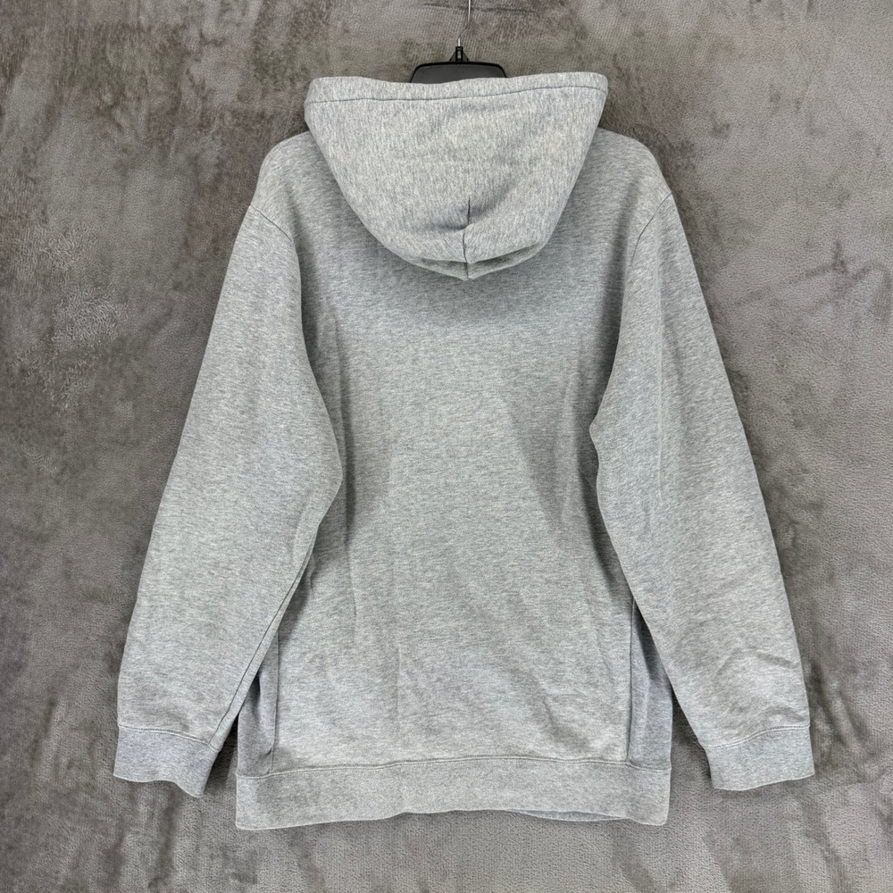 Analog AG Crux Hoodie Mens Medium Gray Yellow Logo Fleece Pullover 172361 - Picture 13 of 14